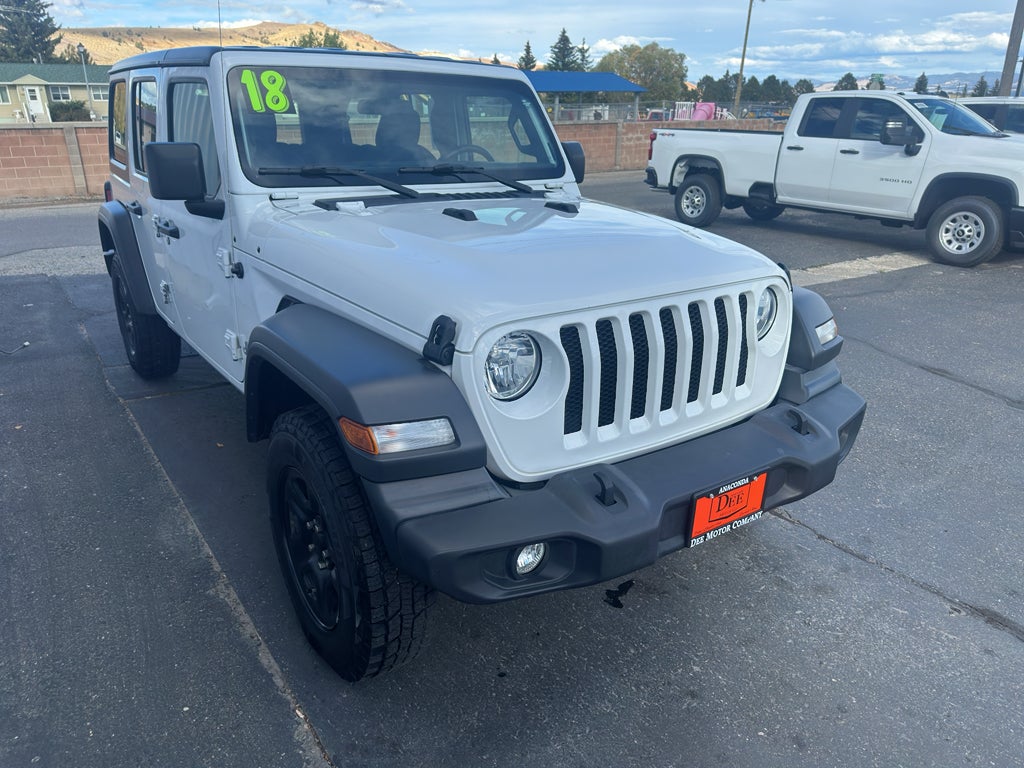 2018 Jeep Wrangler Unlimited Sport 4x4